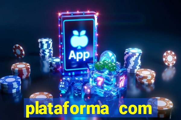 plataforma com chuva de dinheiro